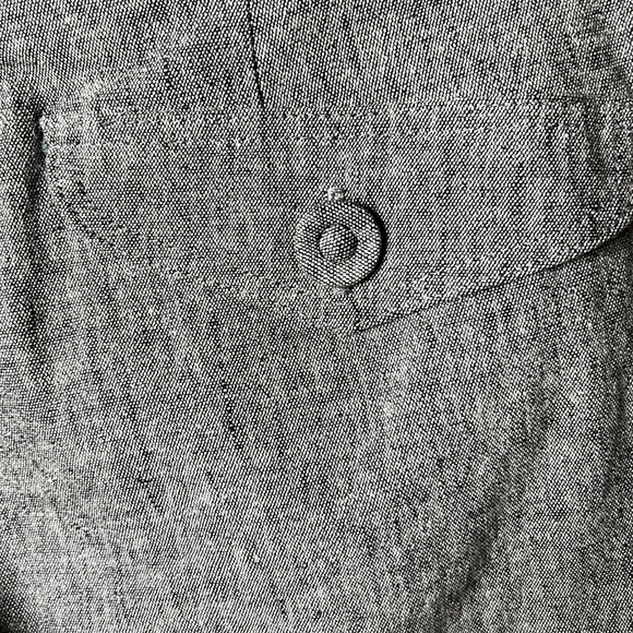 Louis Verdad Vintage Linen Blend Pedal Pushers Size 4 - Picture 8 of 10